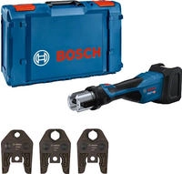 Bosch Professional Akku-Presswerkzeug GPT 18V-32 Ohne Akku mit Pressbacken-Kit...