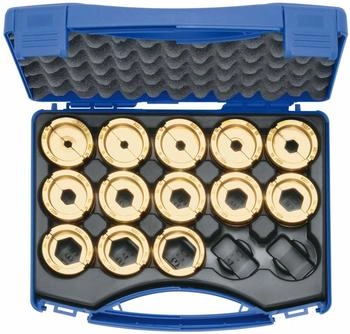 Klauke Presseinsatzset 6-300 mm² R 22 im Kunststoffkoffer 14-teilig Serie22 (R22SET)