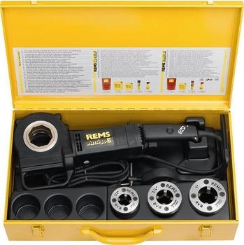 Rems Amigo E Set Gewindeschneidkluppe für Rohrgewinde R 1/2-3/4-1" (530013 R220)
