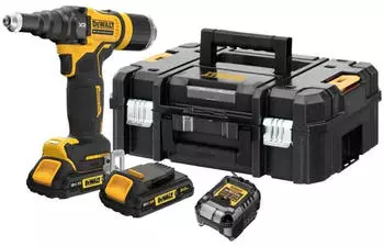 DeWalt DCF403D2GT bürstenloser Akku-Nietgerät 18V 4,8mm (DCF403D2GT-QW)