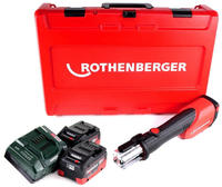 Rothenberger ROMAX 4000 CAS Akku Pressmaschine 18 V 34 kN + 2x Akku 5,5 Ah +