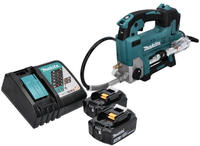 Makita DGP 180 RF Akku Fettpresse 18 V 690 bar + 2x Akku 3,0 Ah + Ladeger&auml;t
