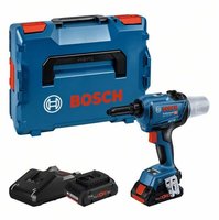 Bosch Professional Akku-Nietpistole GRG 18V-16 C mit 2x Akku ProCORE 4 Ah - in L-BOXX