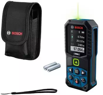 Bosch GLM 100-36CG Laser-Entfernungsmesser grüner Laser, Bluetooth, IP65, 100m (0601075700)