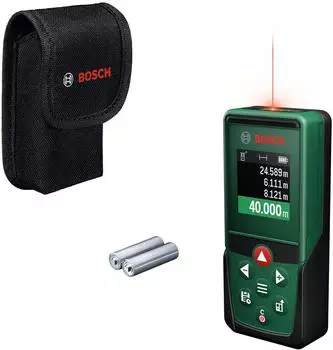 Bosch PLM40-23 Laser-Entfernungsmesser 40m beleuchtetem Display (0603672M00)