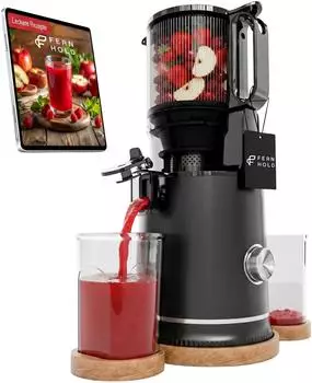 Fernhold Slow Juicer Kaltentsafter 250W, 130mm Öffnung, 1,8l, BPA-frei