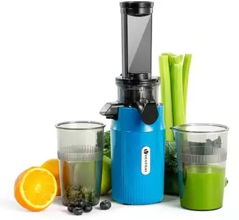 Ventray Essential Ginnie Slow Juicer 60 U/min, himmelblau
