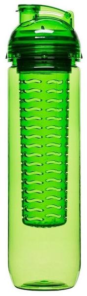 Sagaform Trinkflasche mit Früchteeinsat grün 0,8 l