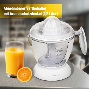 Clatronic ZP 3066 – Clatronic ZP 3066 vereint schnelle Saftgewinnung mit einfacher Handhabung