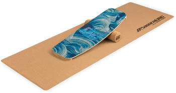 BoarderKing Curved Balance Indoorboard Set Waves