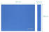 Navaris Balance-Pad 50 x 39 x 6,5 cm blau