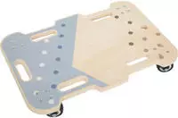 Small Foot 12244, Small Foot - Wooden Roller Board Blue