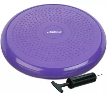 Relaxdays Balance Kissen mit Noppen lila