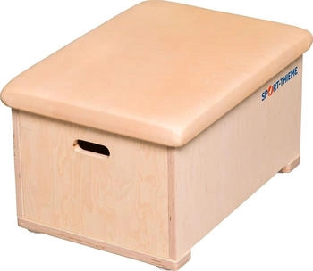 Sport-Thieme Sprungkasten Multiplex 1-teilig Mit Kernrindlederbezug Turnen bunt No Size
