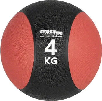 Sport-Tec Medizinball Gewichtsball Trainingsball ø 23 cm 4 kg rot