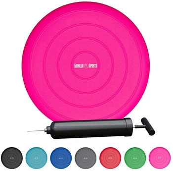 Gorilla Sports Ballsitzkissen inkl. Luftpumpe in verschiedenen Farben rosa No Size