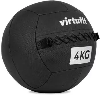 virtufit Premium Wall Ball Medizinball Fitness schwarz 4kg
