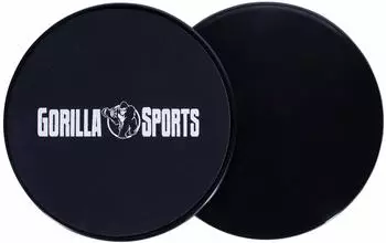 Gorilla Sports Slide Pad schwarz No Size