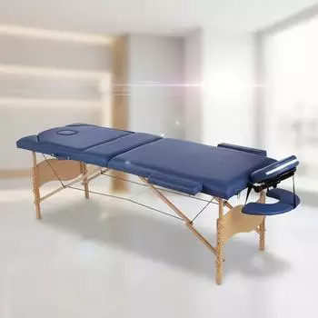 Mucola M01 Mobile Massageliege klappbar, 3 Zonen, blau (50000355)