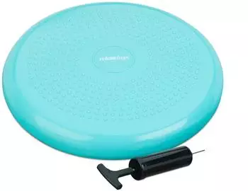 Relaxdays Balance-Kissen mint mit Luftpumpe, 3er-Set