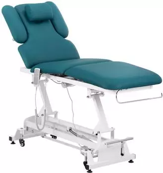 Physa Nantes elektrische Massageliege 3 Motoren 300W 200kg türkis (PHYSA NANTES TURQUOISE_PH)