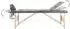 vidaXL Massageliege 3-Zonen, Holzgestell, anthrazit, 186x68cm (110172)