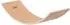 Goki Balance Board Halbmond, Holz, 82cm