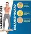 Body Coach Balance Board Koordinationstrainer, Holz mit Korkrolle