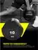 Sportinator Medizinball Premium mit Griffen, 3kg