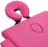 vidaXL Massageliege klappbar, 2-Zonen, Aluminium, rosa (110194)