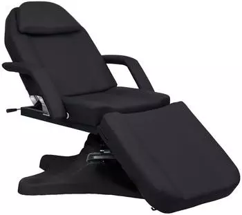 vidaXL Massageliege schwarz 180x62x(86,5-118)cm (110262)