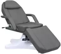vidaXL Massagetisch Grau 180x62x(86,5-118) cm