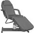 vidaXL Massageliege grau 180x62x(87-112)cm (110266)