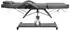 vidaXL Massageliege grau 180x62x(87-112)cm (110266)
