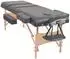 vidaXL Massageliege 3 Zonen, tragbar, 10cm Polsterung, schwarz (110153)