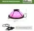 Trutzholm Balance Half Ball Trainingsball, pink, 60cm
