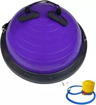 Baumarktplus Balance Half Ball Trainingsball lila (9315)