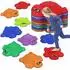 AIYAPLAY Balanciersteine Schildkrötenform, 9-tlg., bunt, für Kinder 3-8 Jahre (347-028V01MX)