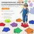 AIYAPLAY Balanciersteine Schildkrötenform, 9-tlg., bunt, für Kinder 3-8 Jahre (347-028V01MX)