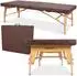 Habys NIRO Thaimassageliege klappbar, Holz, höhenverstellbar, 190x80cm