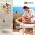 TecTake Massageliege Daniel klappbar, 3 Zonen, Holz, beige (Daniel)