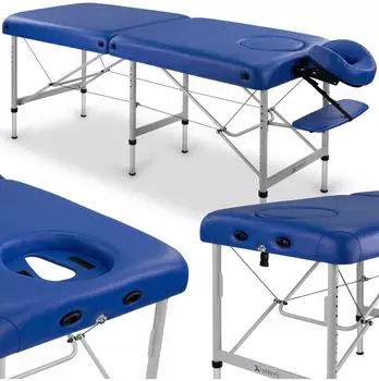 Habys Medmal Massageliege klappbar, Aluminium, höhenverstellbar, 210cm
