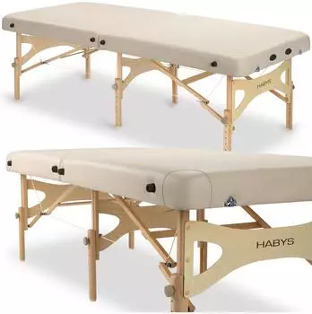 Habys Massageliege Feldenkrais / Ilan Lev, klappbar, beige, 192x80cm