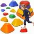 AIYAPLAY Balance-Trittsteine 11er-Set, Herzform, stapelbar & rutschfest (347-023V02MX)
