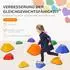 AIYAPLAY Balance-Trittsteine 11er-Set, Herzform, stapelbar & rutschfest (347-023V02MX)