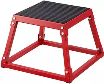 VEVOR Plyometrische Sprungbox 305mm, rutschfest, rot (SS-R-12)