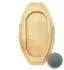 F2 Balance Board Drop inkl. Ball 60x35cm Natur braun NO SIZE