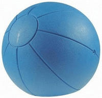 TOGU Medizinball aus Ruton, &Oslash; 21 cm, 0,8 kg, blau