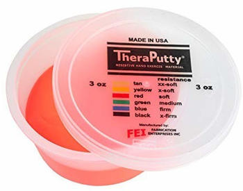 CanDo Theraputty Therapieknete weich rot (85 g)