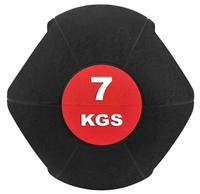 Bad Company Pro Grip Medizinball I Fitnessball mit Doppelgriff I 3 Kg - 10 Kg I